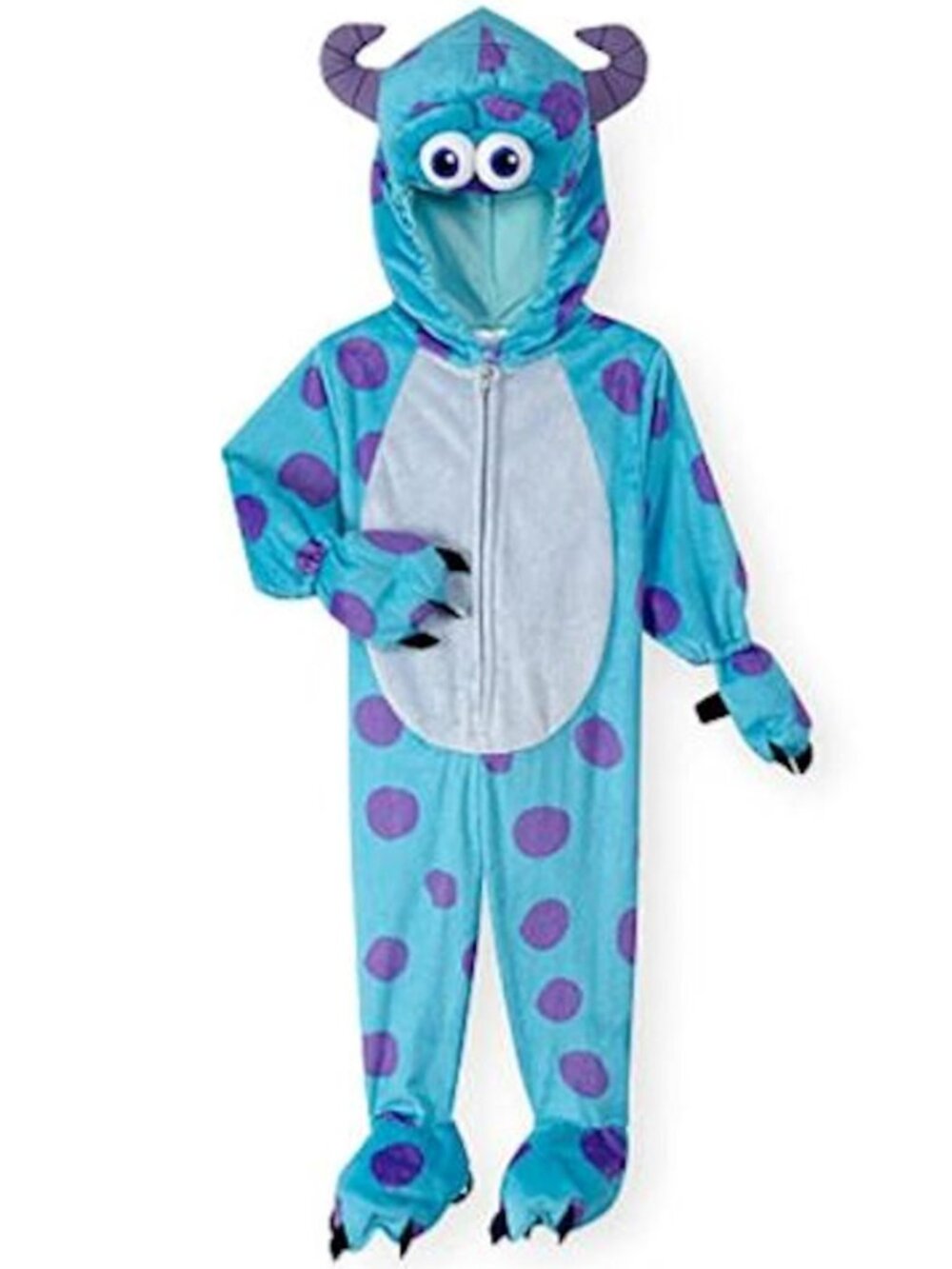 Disney Monsters, Inc. Toddler Sulley Halloween Costume Dress Up Size 3T